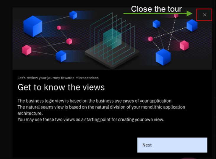 50 m2m ui close tour