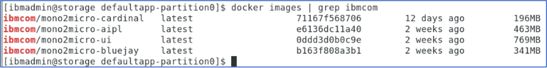 28 docker images