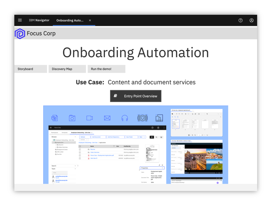 Onboarding Automation Tile