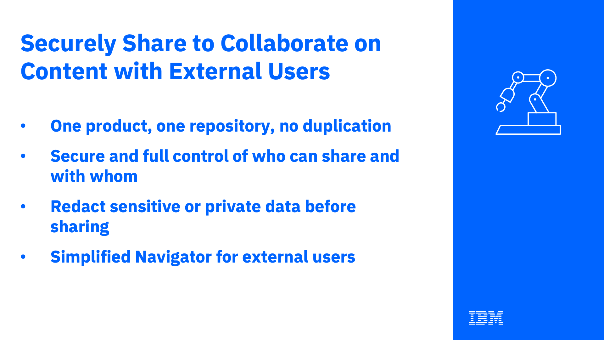Securely Share Content with External Users